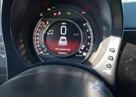 2015 Fiat 500 Sport from USA, damaged, VIN 3C3CFFBR5FT625567